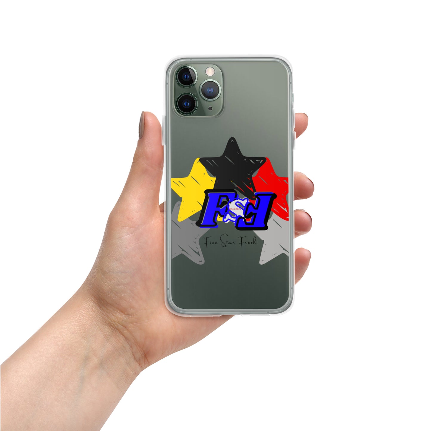 'Big Star' Bright - Five Star Fresh Clear Case for iPhone®