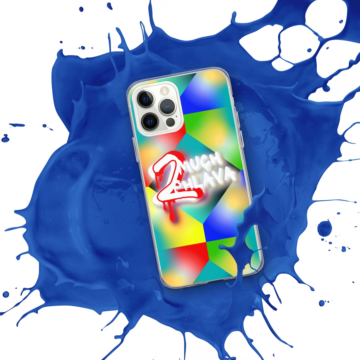 Clear Case for iPhone® TMP OG52 'Colorful'