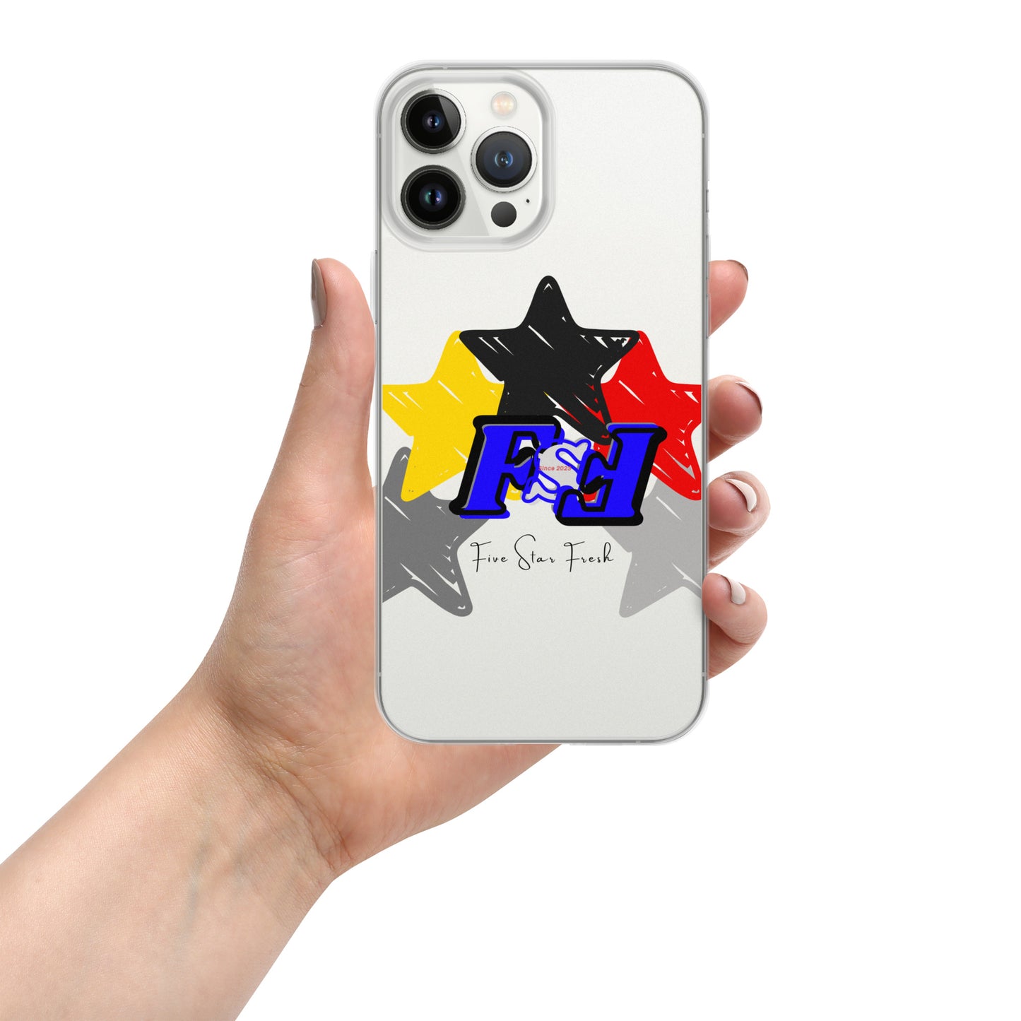 'Big Star' Bright - Five Star Fresh Clear Case for iPhone®
