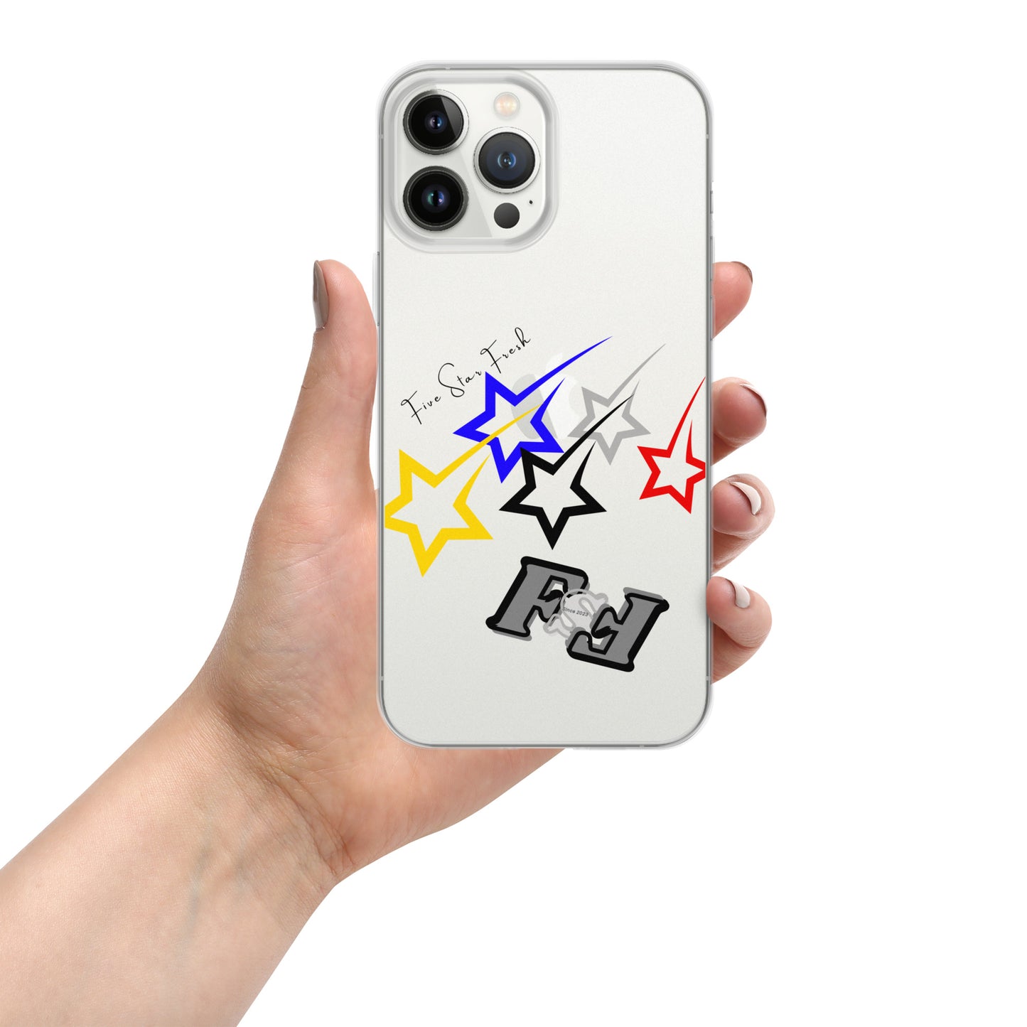 'Shooting Star' Bright - Five Star Fresh Clear Case for iPhone®