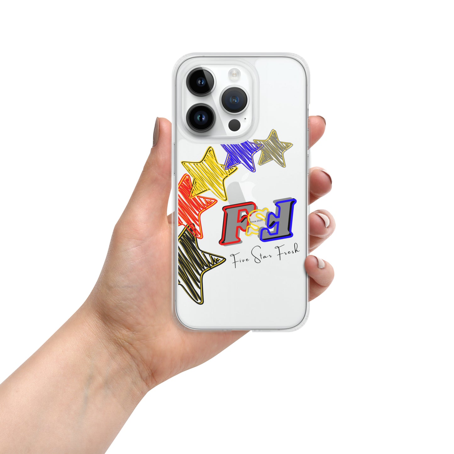 'Rising Star' Bright - Five Star Fresh Clear Case for iPhone®