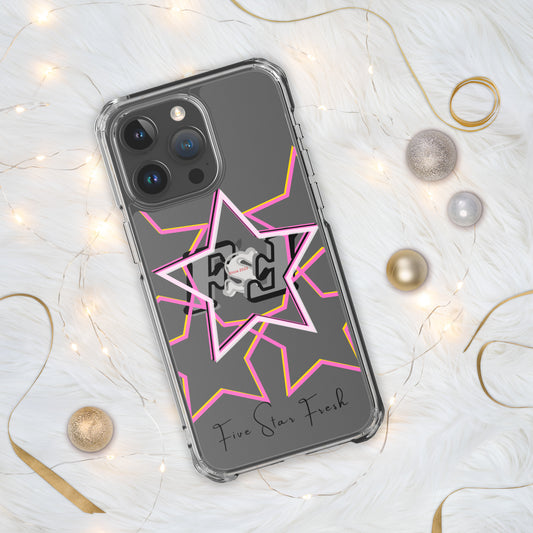'Pink' Starz - Five Star Fresh Clear Case for iPhone®