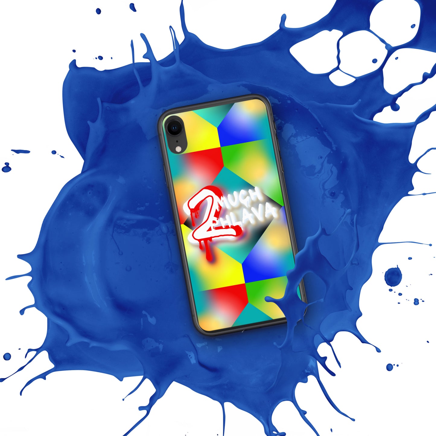 Clear Case for iPhone® TMP OG52 'Colorful'