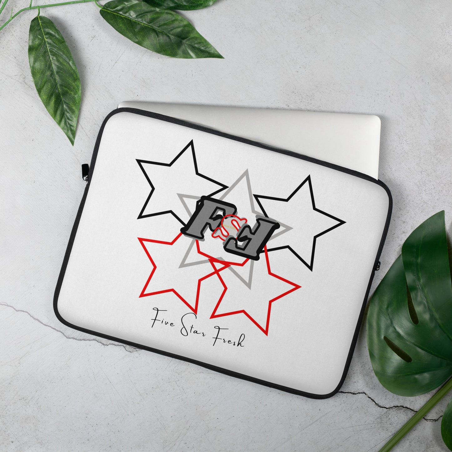 'Starz' Dark - Five Star Fresh Laptop Sleeve