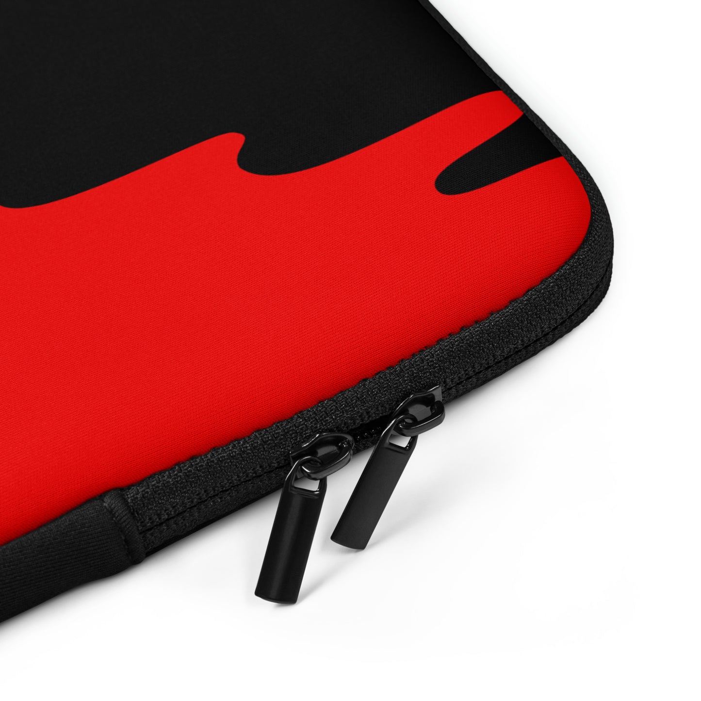 'The LOTUS' Dark Logo - Red Laptop Sleeve