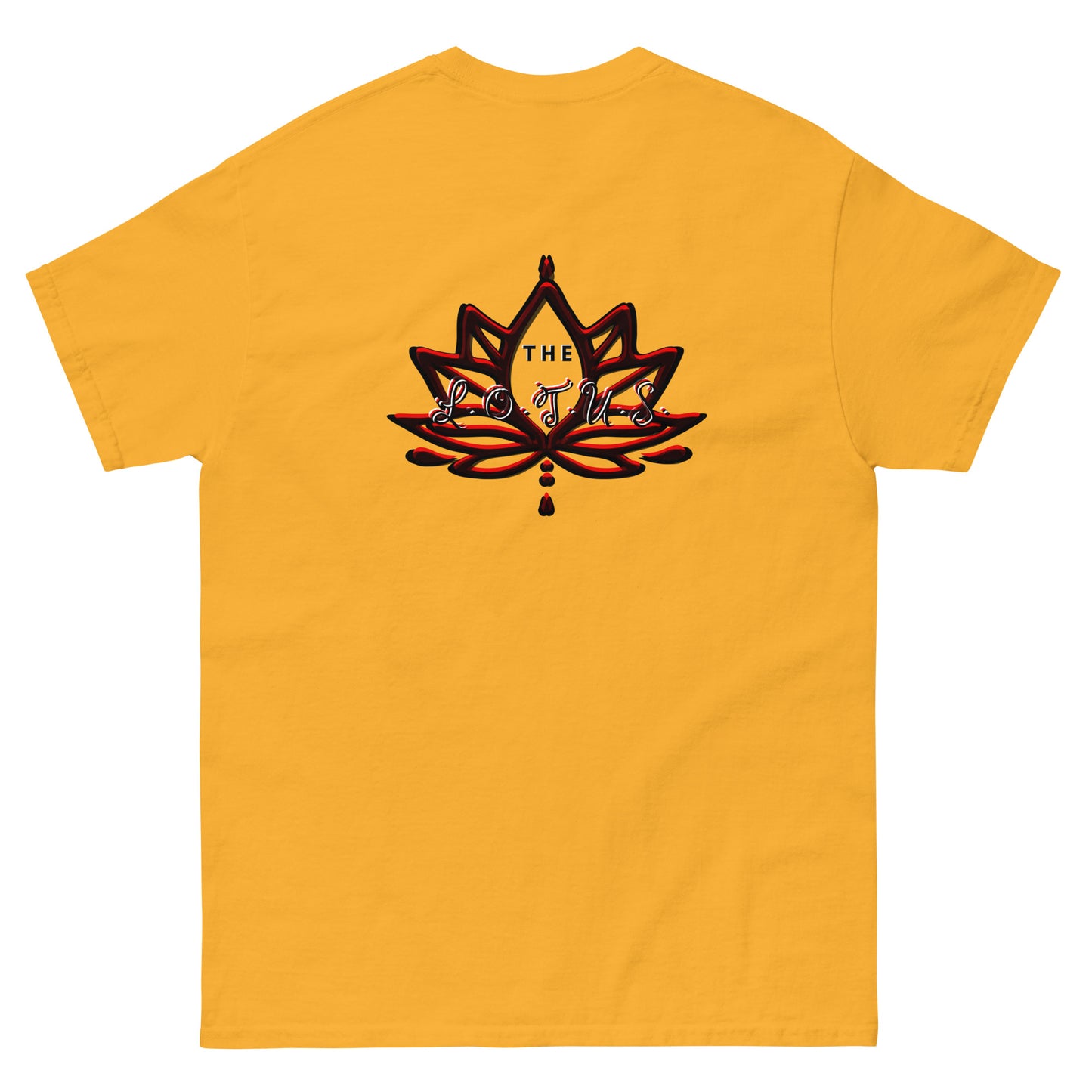 'The LOTUS' Logo 2 - Flipped 2Sided Men's classic tee