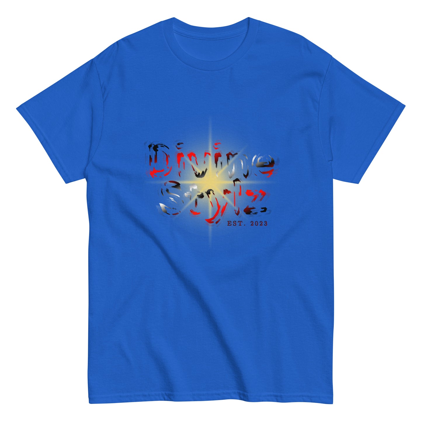 Men's classic tee - Divine Stylz 'Shattered Star'