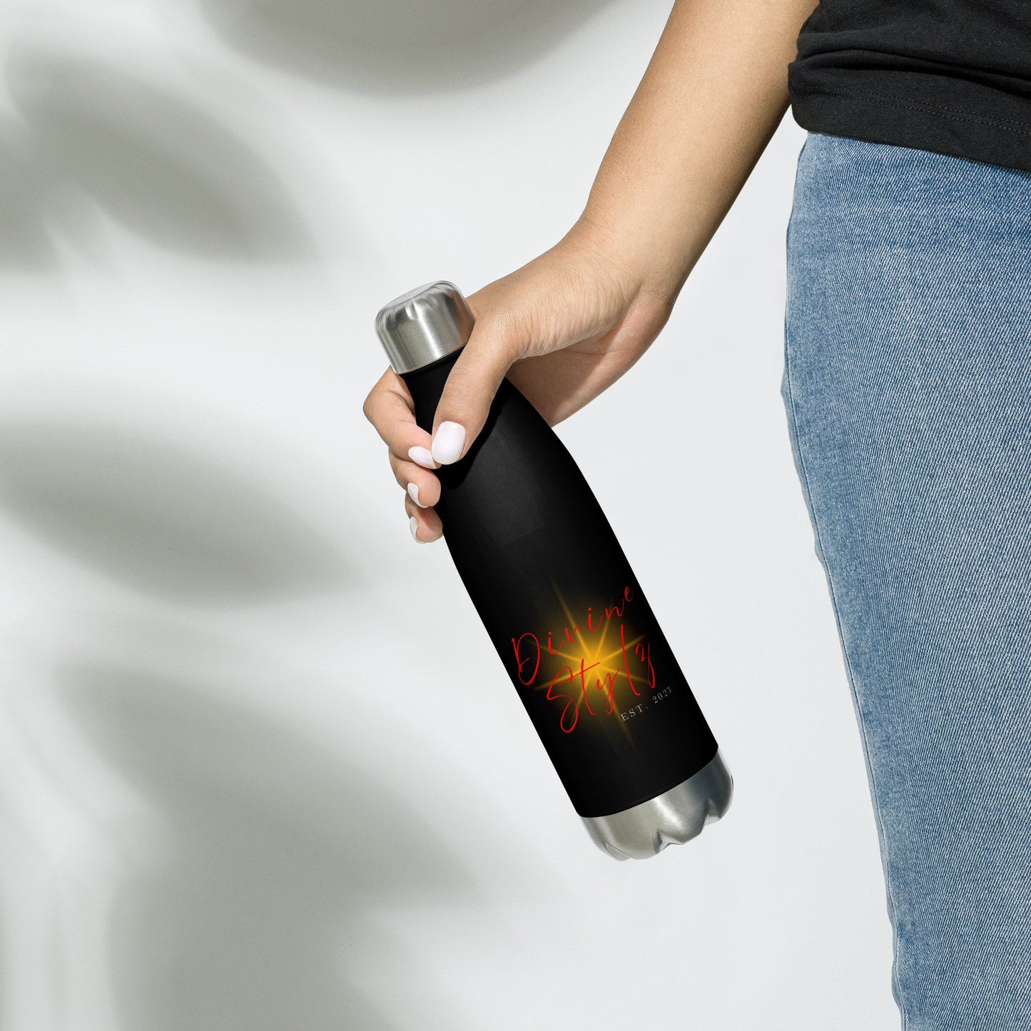 Stainless Steel Water Bottle 'DS 5'
