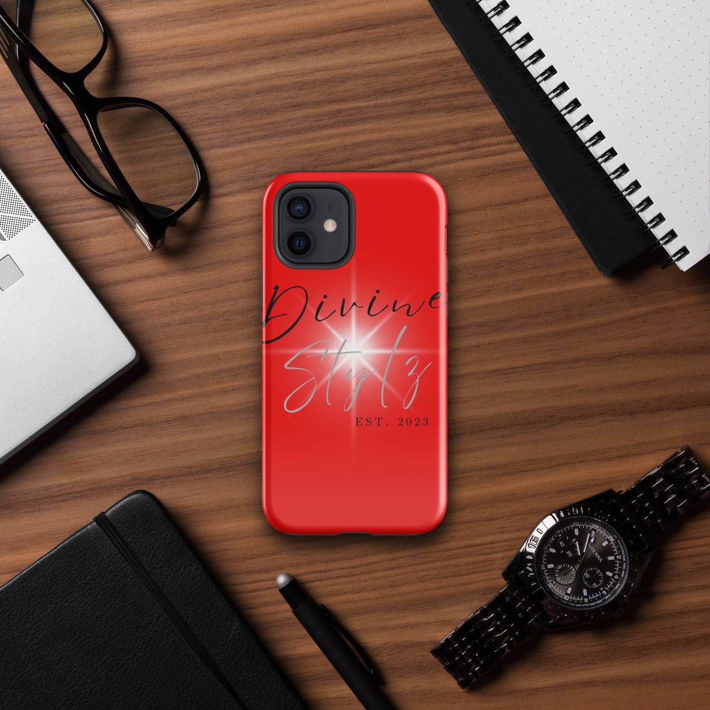 Tough Case for iPhone® Divine Stylz (Red)