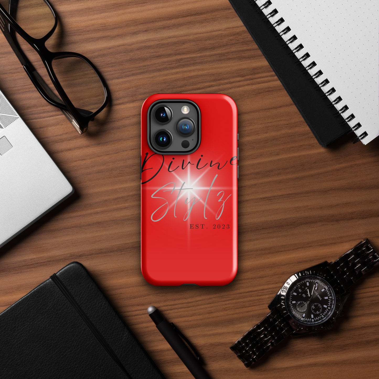 Tough Case for iPhone® Divine Stylz (Red)