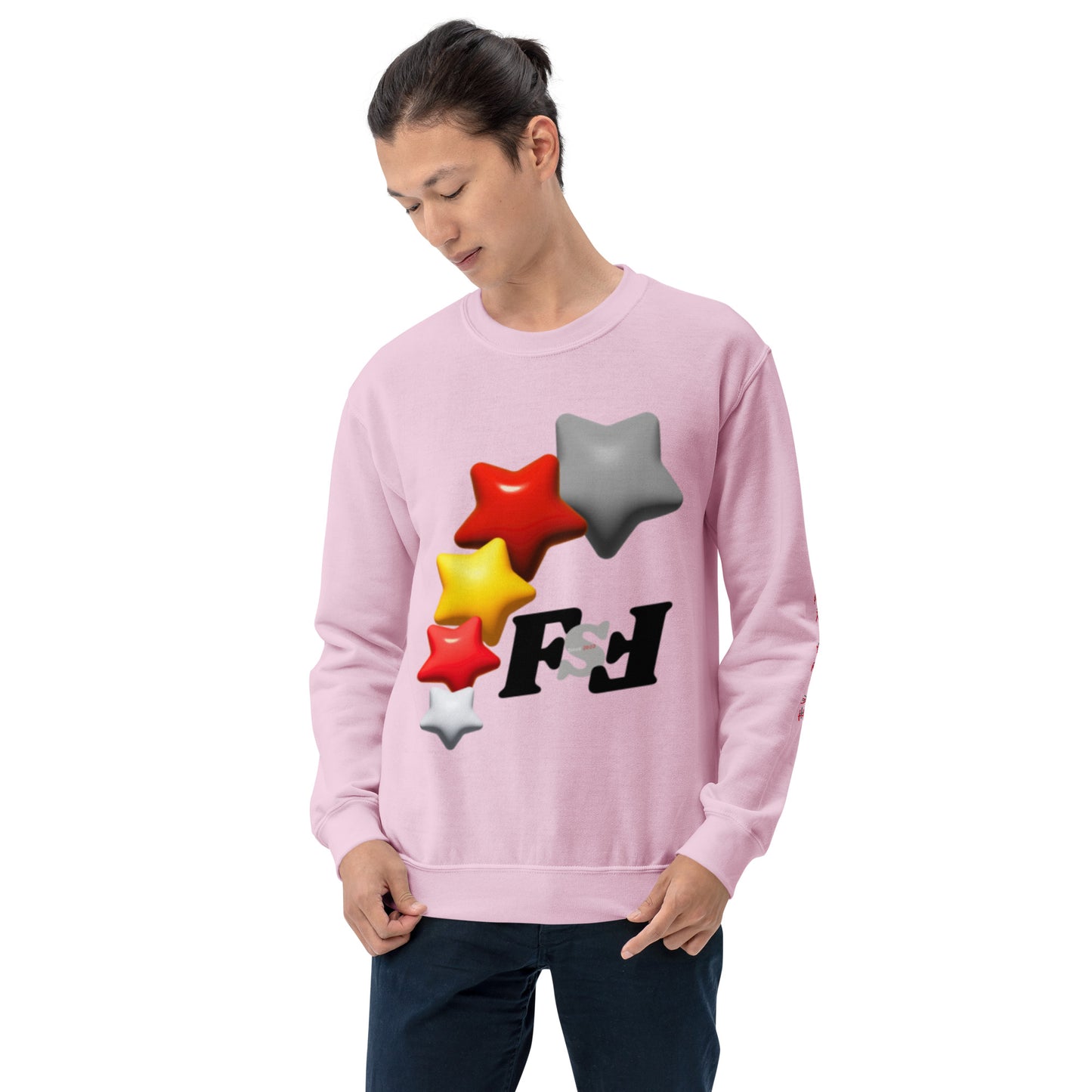 Unisex Sweatshirt 'Five Star Fresh' sleeve logo