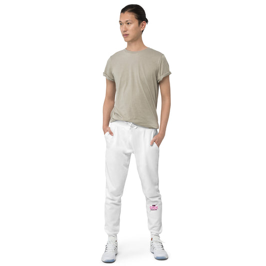 'The Original P.C.' - White Star - Unisex fleece sweatpants