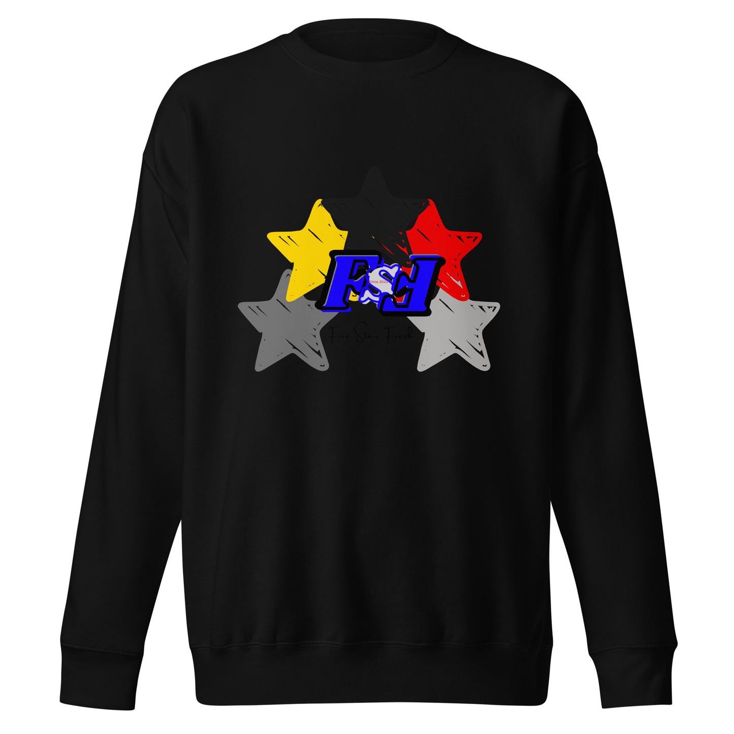 'Big Star' Dark - Five Star Fresh Unisex Premium Sweatshirt