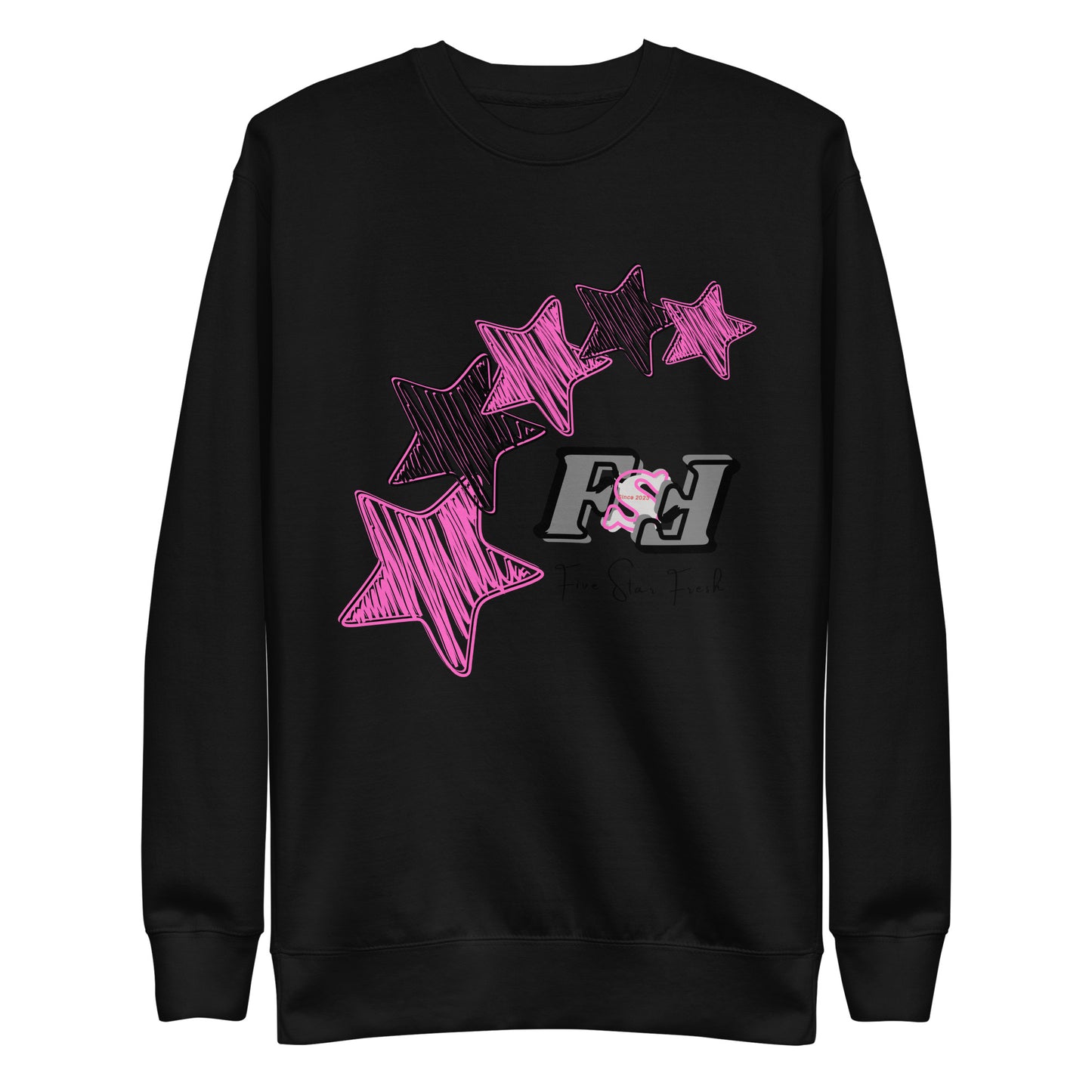 'Pink' Rising Star - Five Star Fresh Unisex Premium Sweatshirt