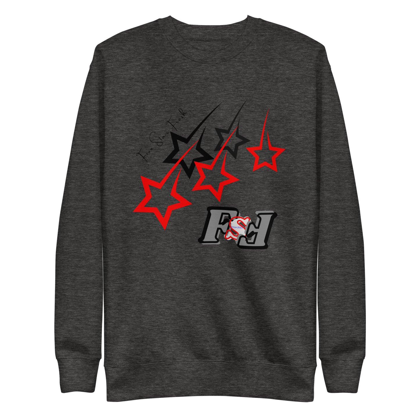 'Shooting Star' Dark - Five Star Fresh Unisex Premium Sweatshirt