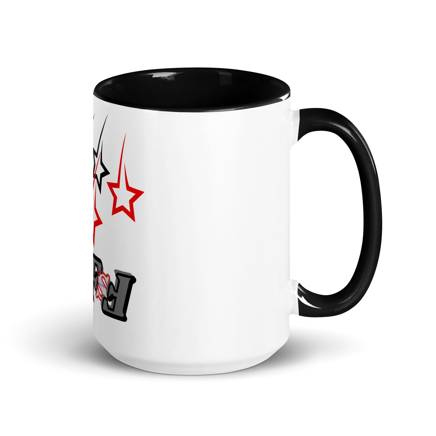 'Shooting Star' Dark - Five Star Fresh Mug with Color Inside