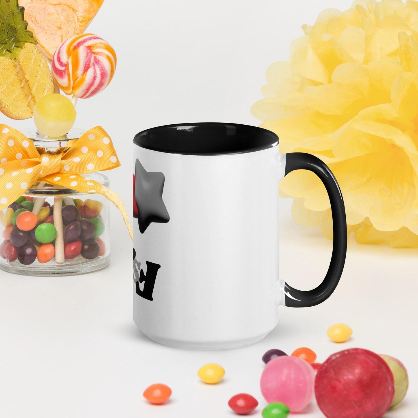 Mug with Color Inside 'FSF Logo'