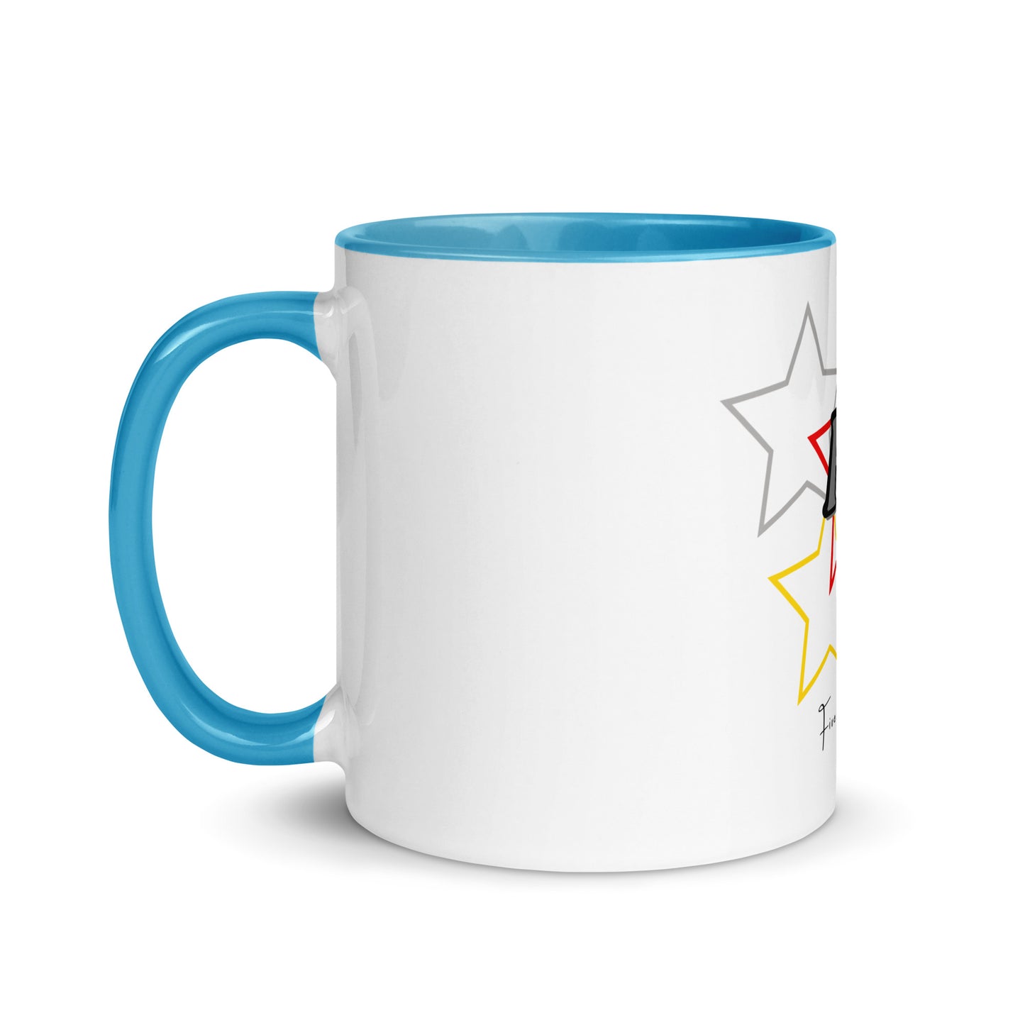 'Starz' Bright - Five Star Fresh Mug with Color Inside