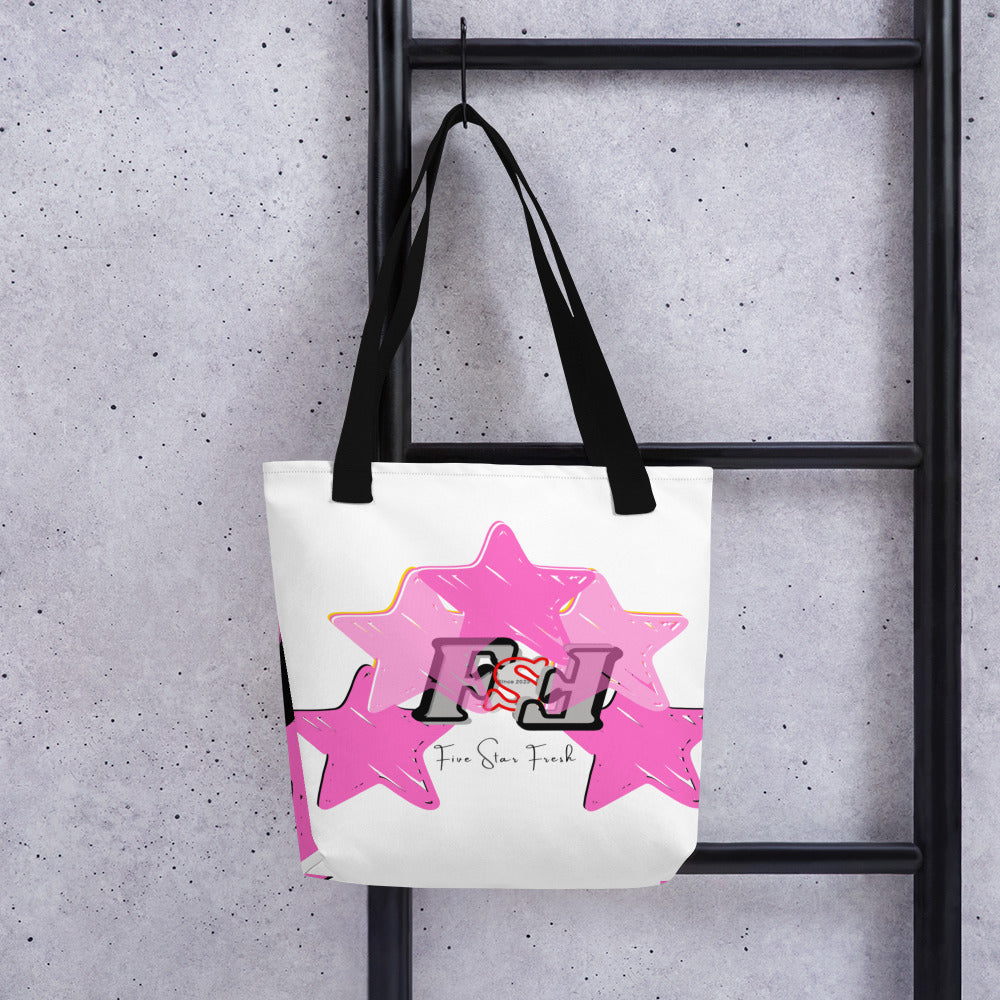 'Pink' Big Star - Five Star Fresh Tote bag