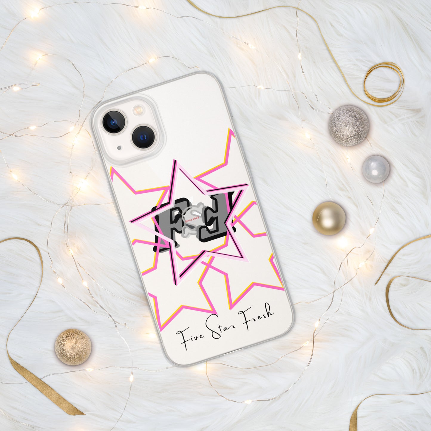 'Pink' Starz - Five Star Fresh Clear Case for iPhone®