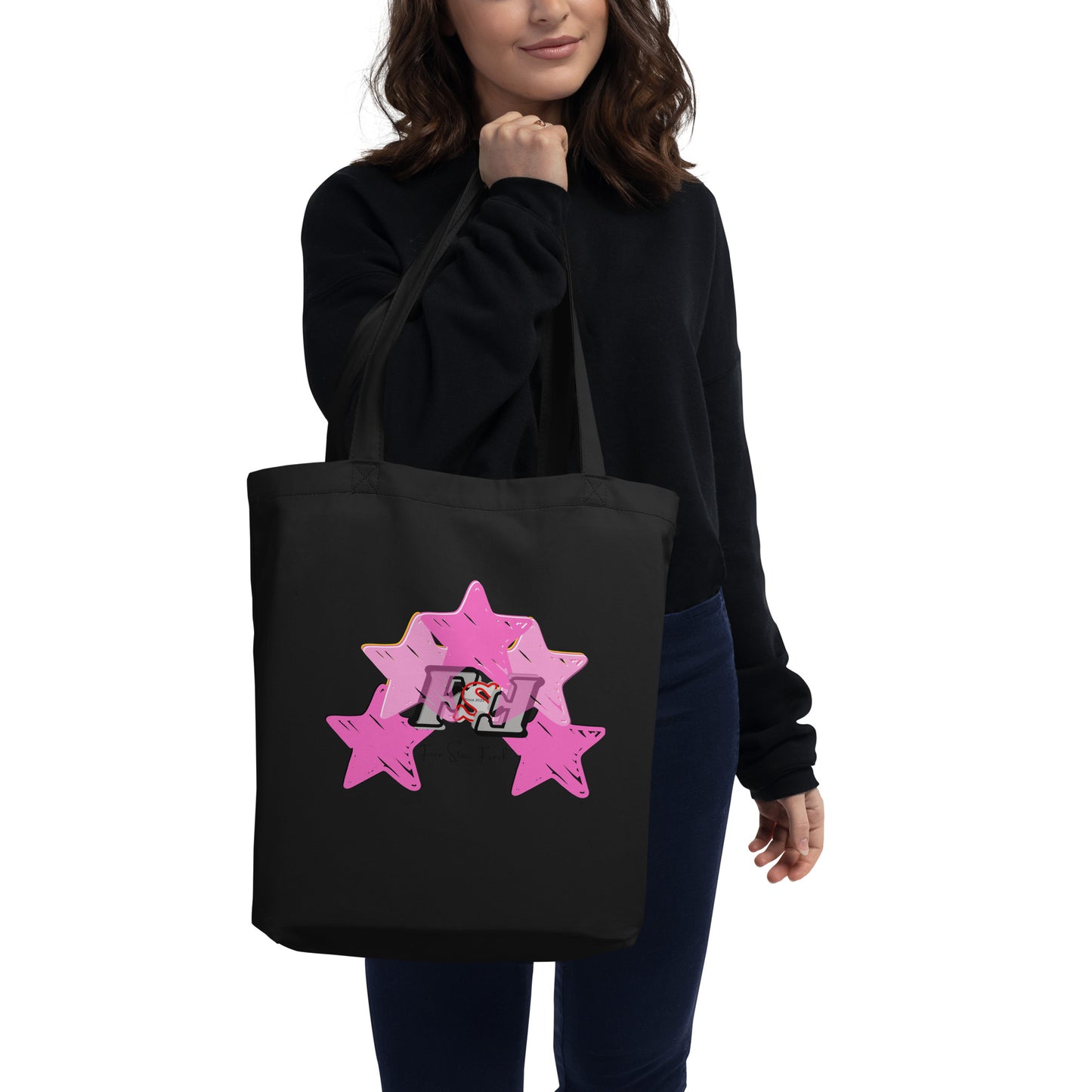 'Pink' Big Star - Five Star Fresh Eco Tote Bag