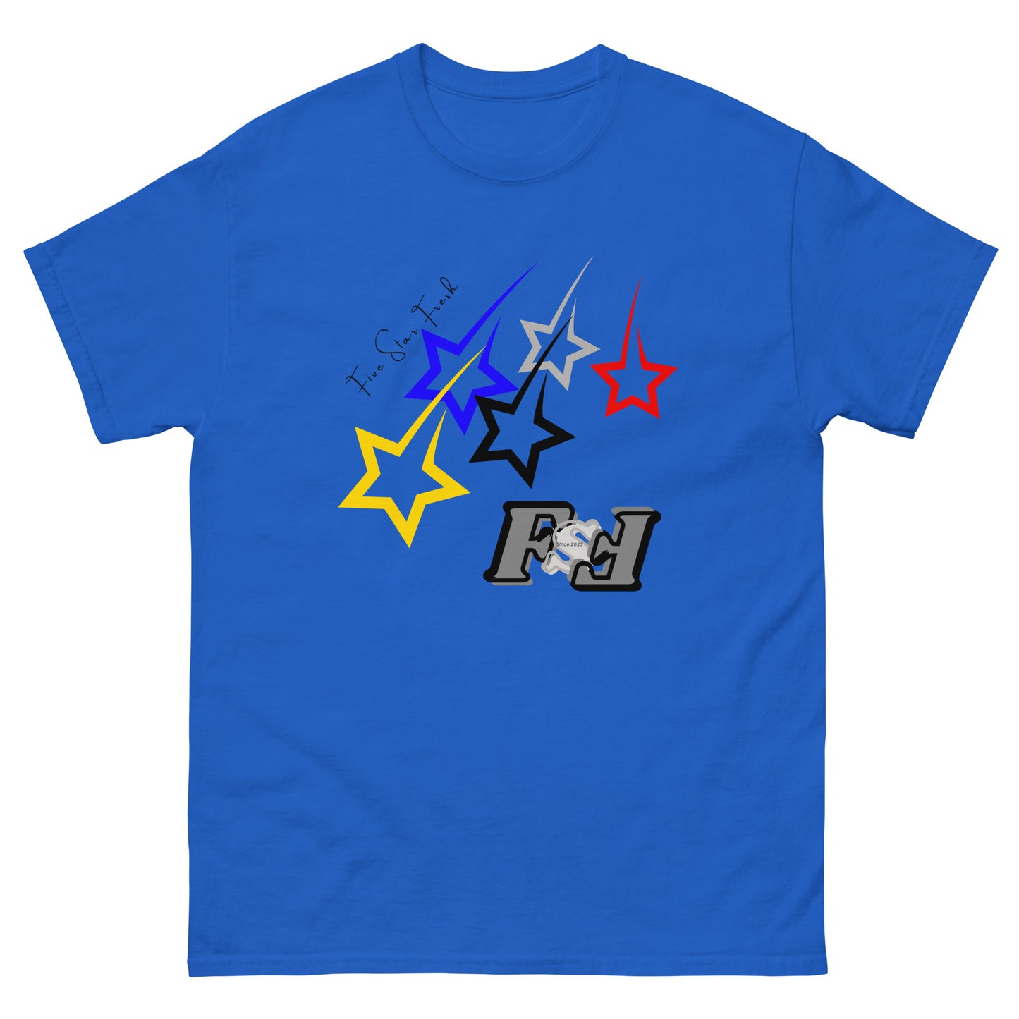 'Shooting Star' Bright - Five Star Fresh Men's classic tee