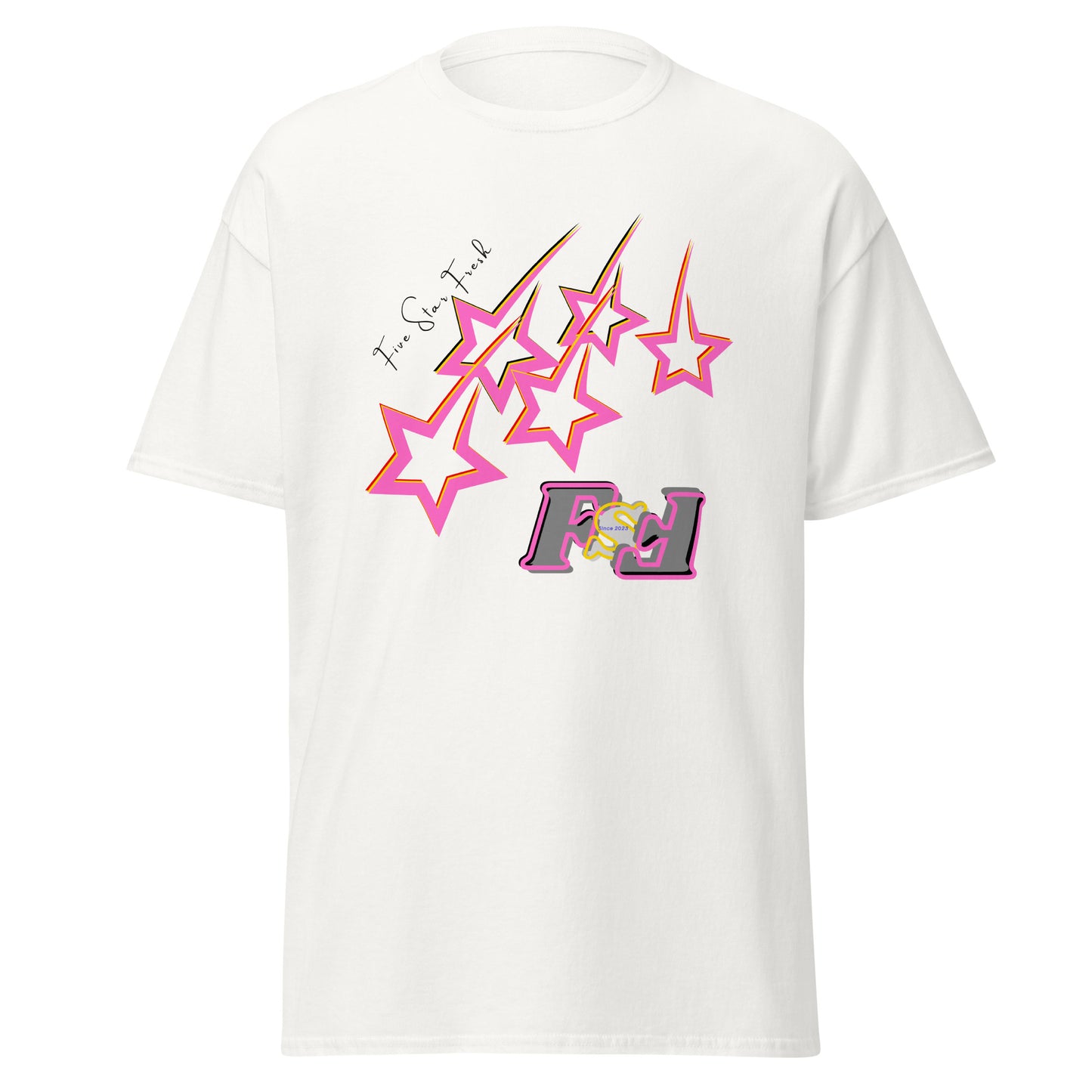 'Pink' Shooting Star - Five Star Fresh Men's classic tee