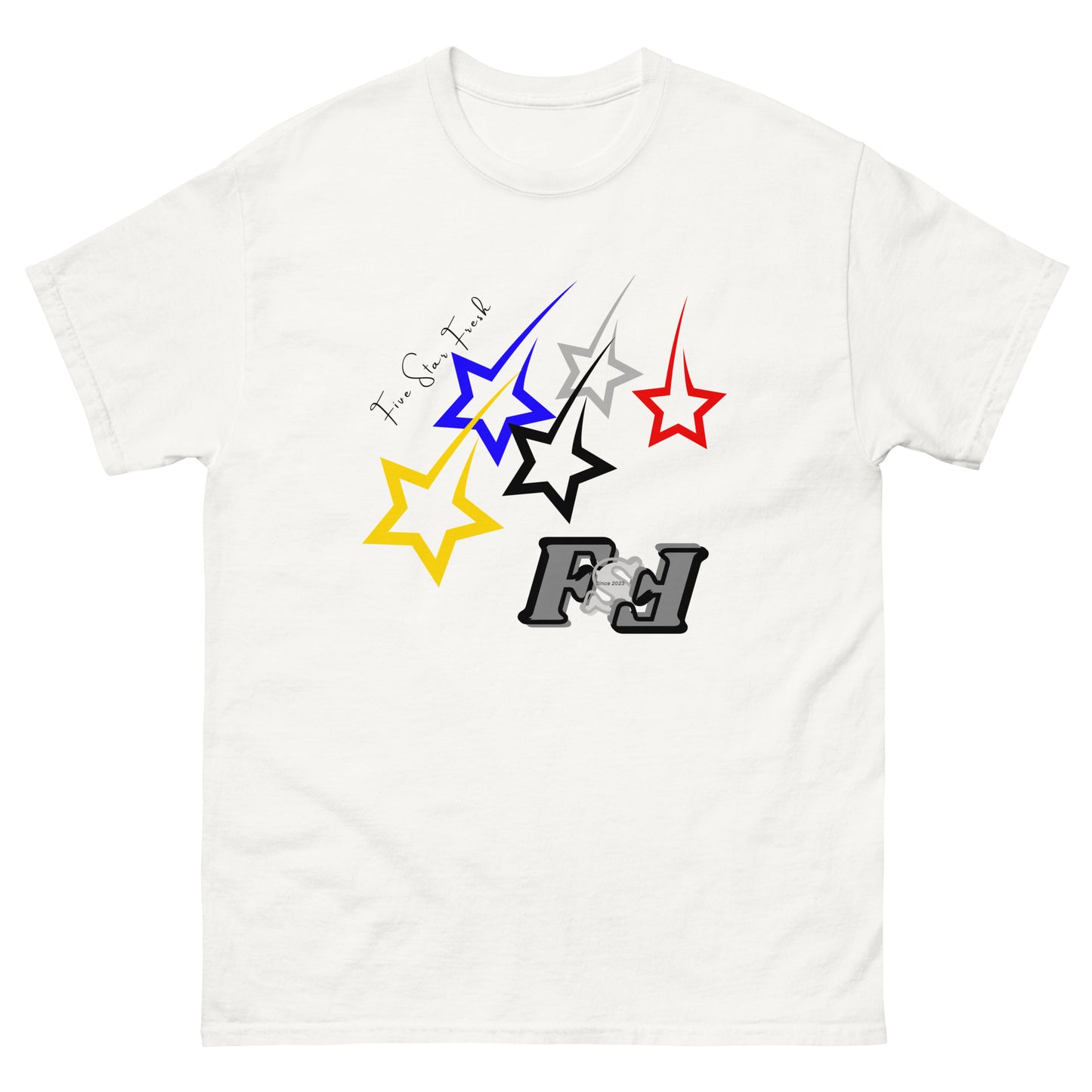 'Shooting Star' Bright - Five Star Fresh Men's classic tee