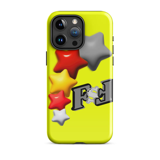 Tough Case for iPhone® FSF Logo Small (Yellow)