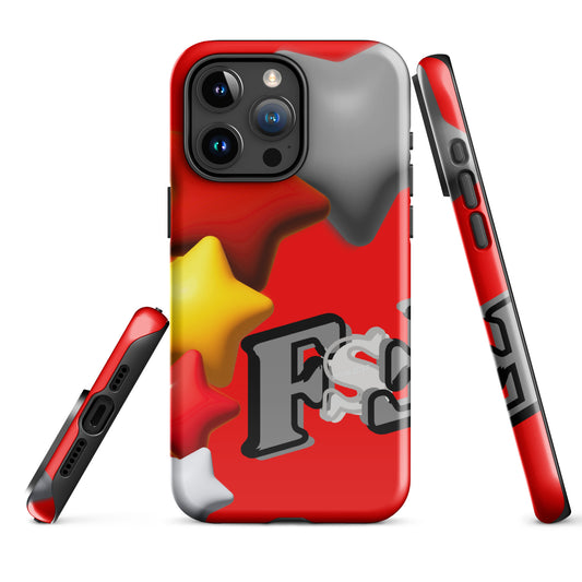 Tough Case for iPhone® FSF Logo Large (Red)