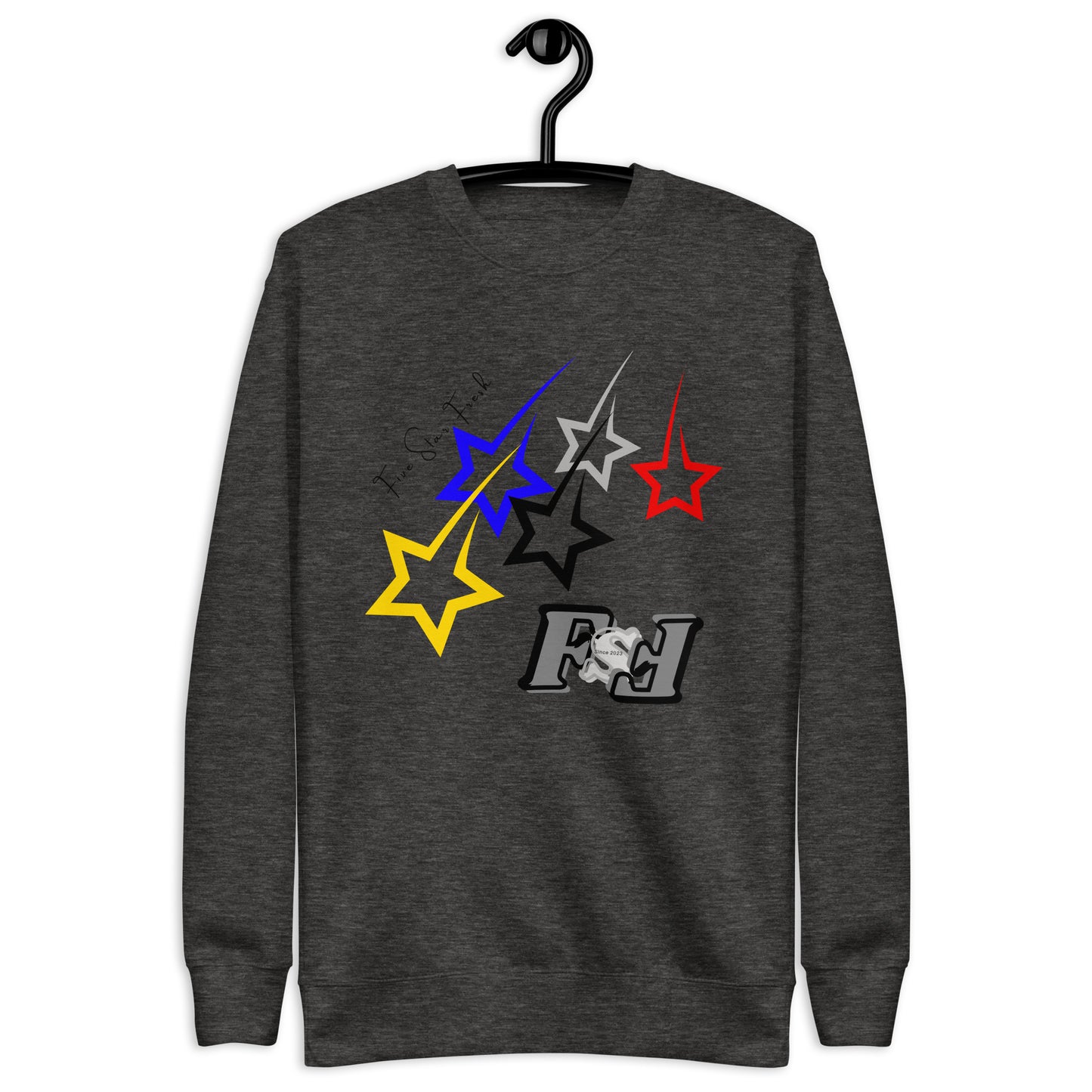 'Shooting Star' Bright - Five Star Fresh Unisex Premium Sweatshirt