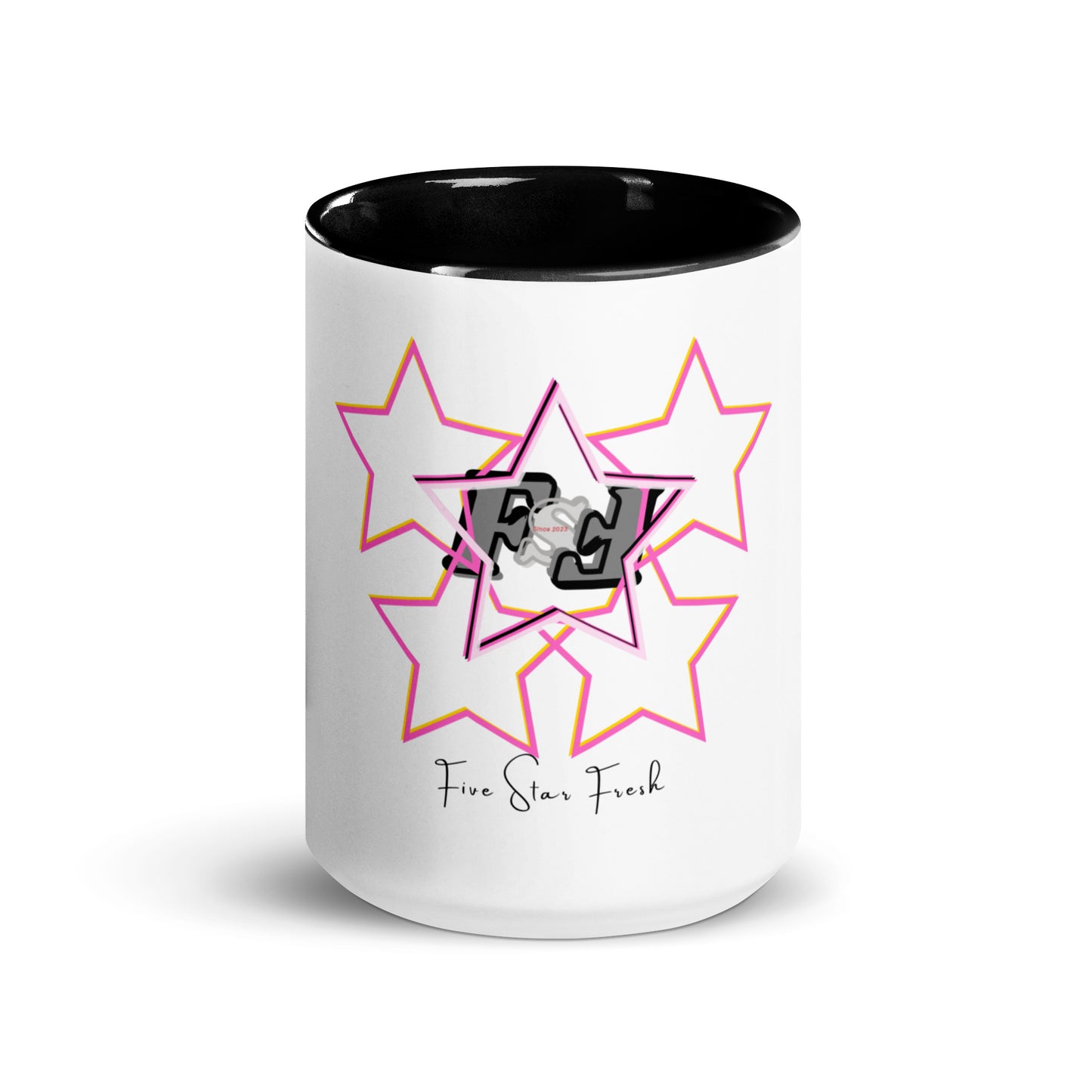 'Pink' Starz - Five Star Fresh Mug with Black Inside
